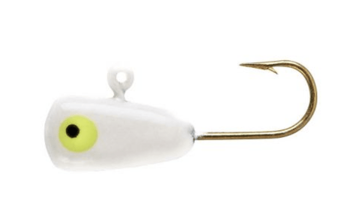 Lindy Panfish baits Chartreuse / Glow Tungsten Fat Boy