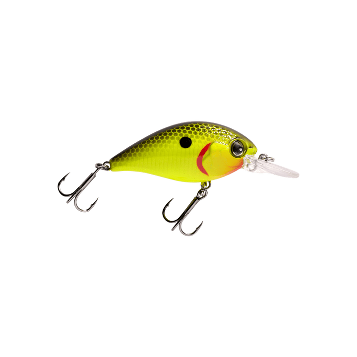 LUNKERCANDY Crankbaits Chartreuse Black Back Sugar Daddy 6