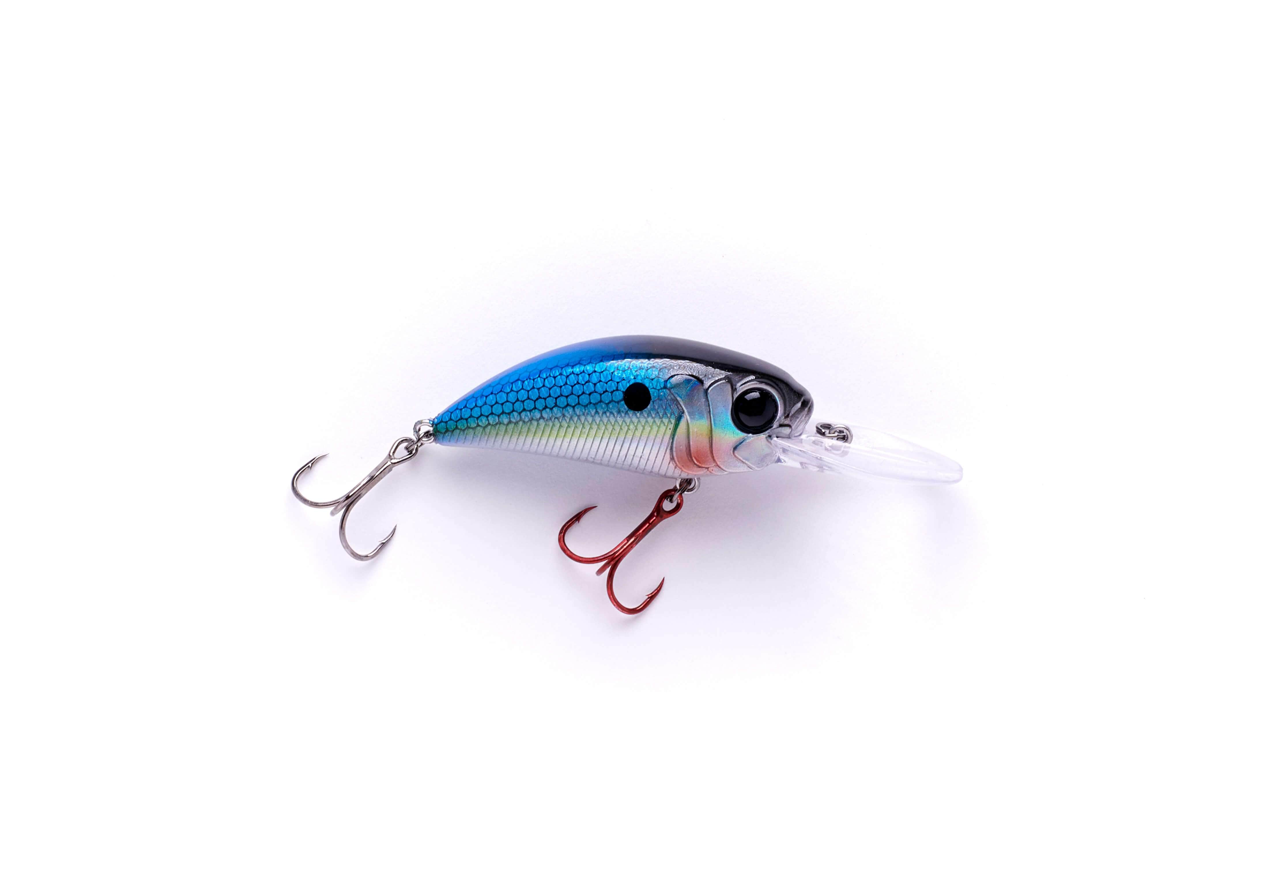MONSTERBASS Crankbaits Chrome Threadfin Shad Seeker 12