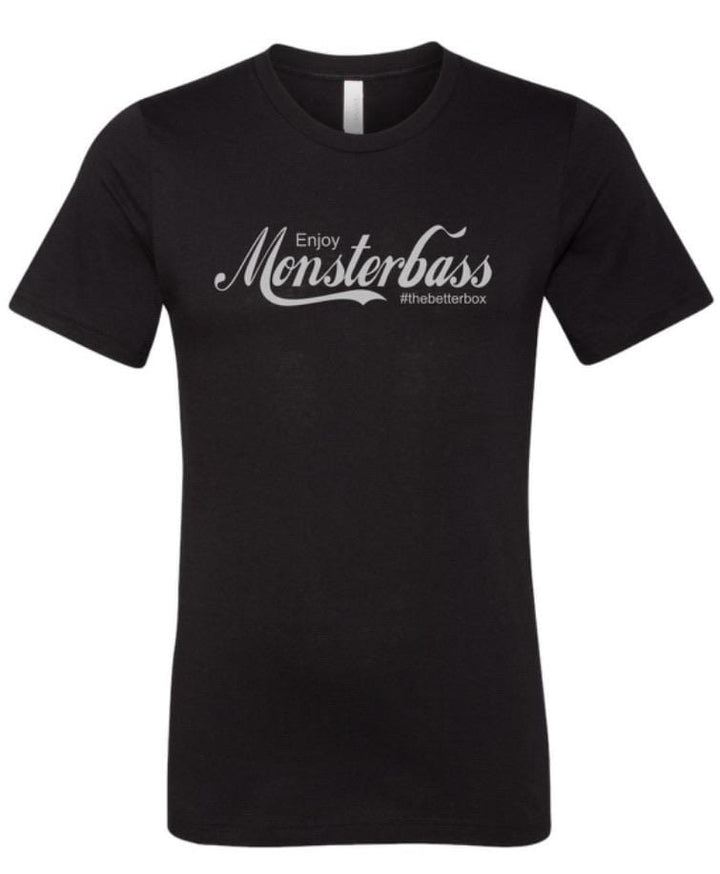 MONSTERBASS Shirts LG / Black Enjoy Monsterbass