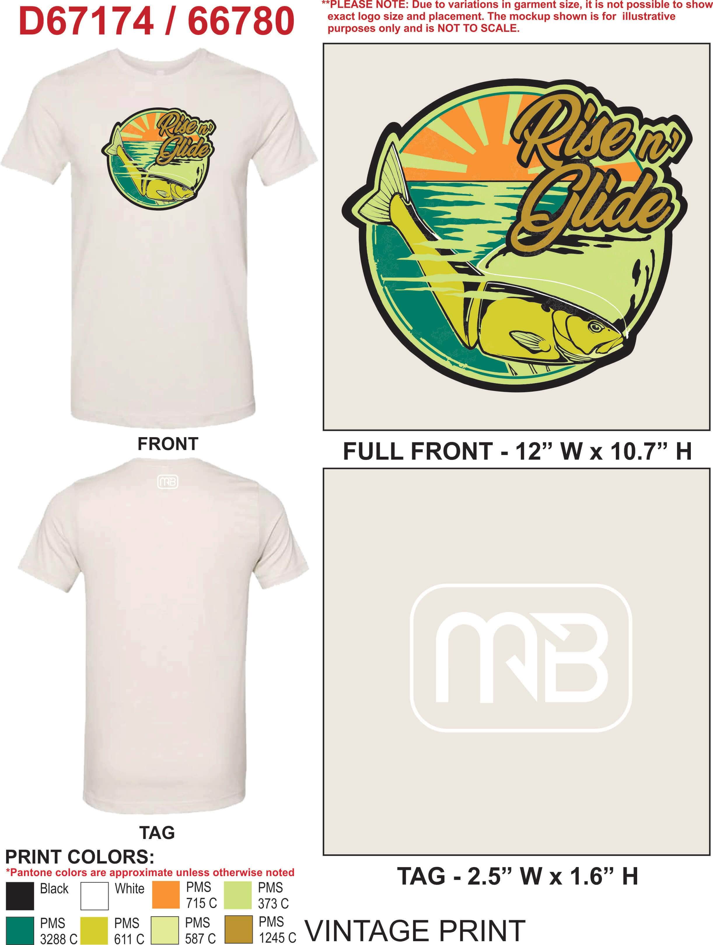 MONSTERBASS Shirts Rise n' Glide