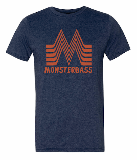 MONSTERBASS Shirts S / Heather Navy MONSTERBURGER