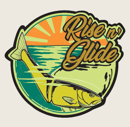 MONSTERBASS Stickers MONSTERBASS Rise and Glide Sticker