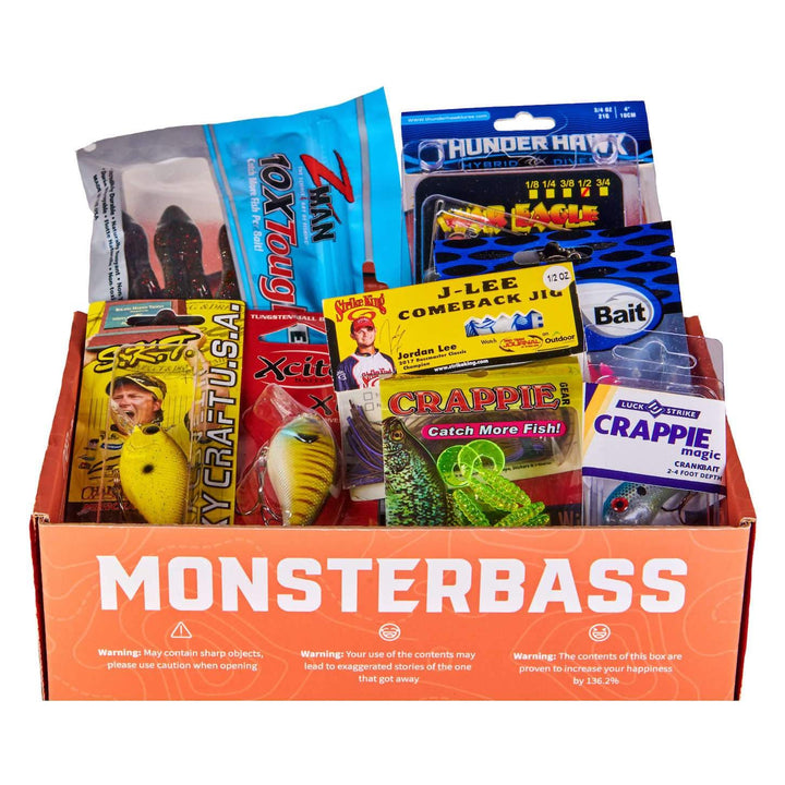 MONSTERBASS Subscription Box Multi-Species: 12 month