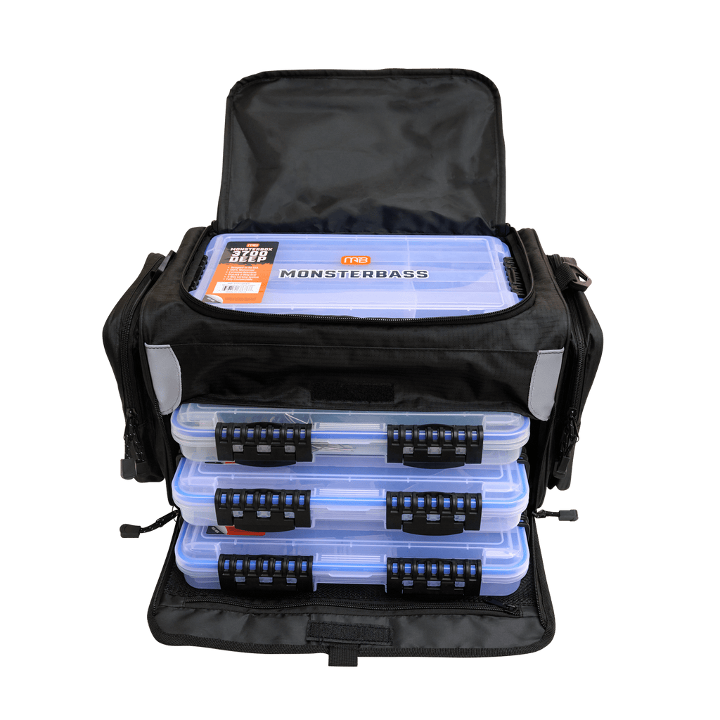 bass member tackle bag Mafia Money Mystery Box With the ability to hold 7 utility boxes (includes 6) Big bait bag -
