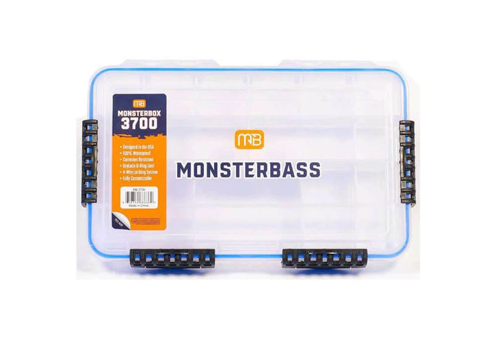 MONSTERBASS Tackle Bundle 55 Piece Ned Rig Kit