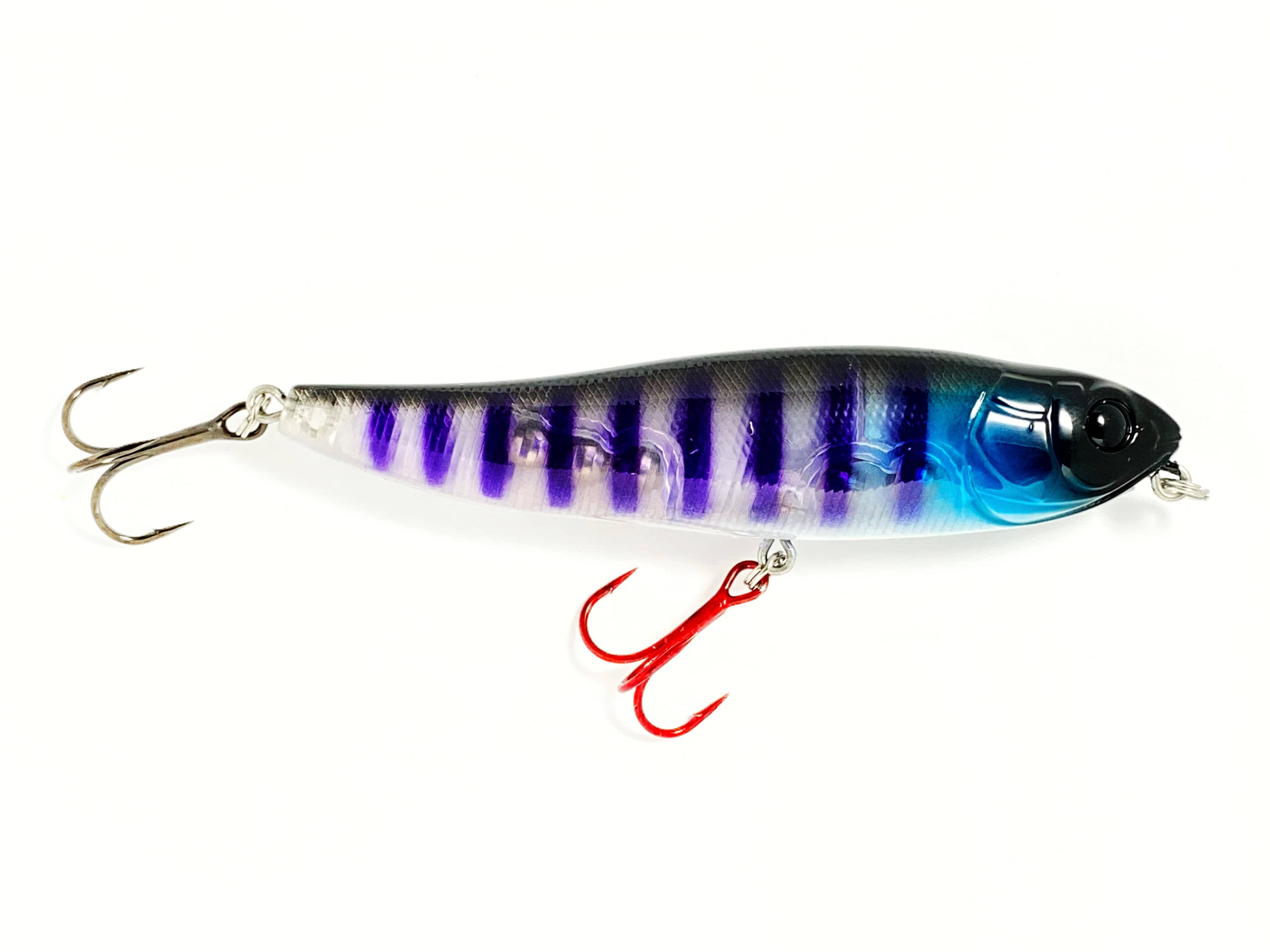 MONSTERBASS Topwater Purple Haze The Patriot 2.0