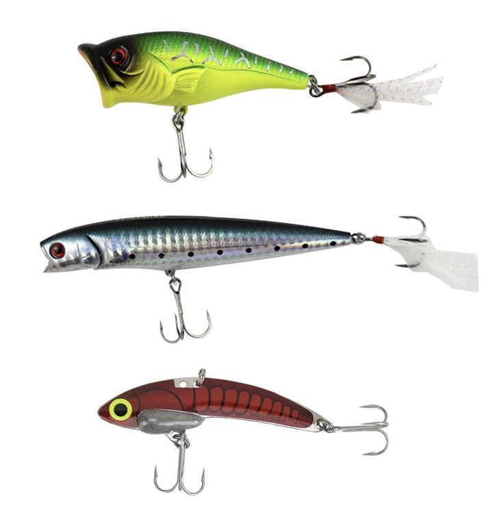 SteelShad Tackle Bundle Green Bass Pack Pro Series - 3 Pack