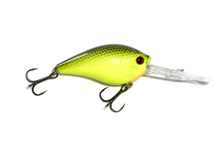 Vicious Fishing Crankbaits Chartreuse Black Back MC65 Series 4