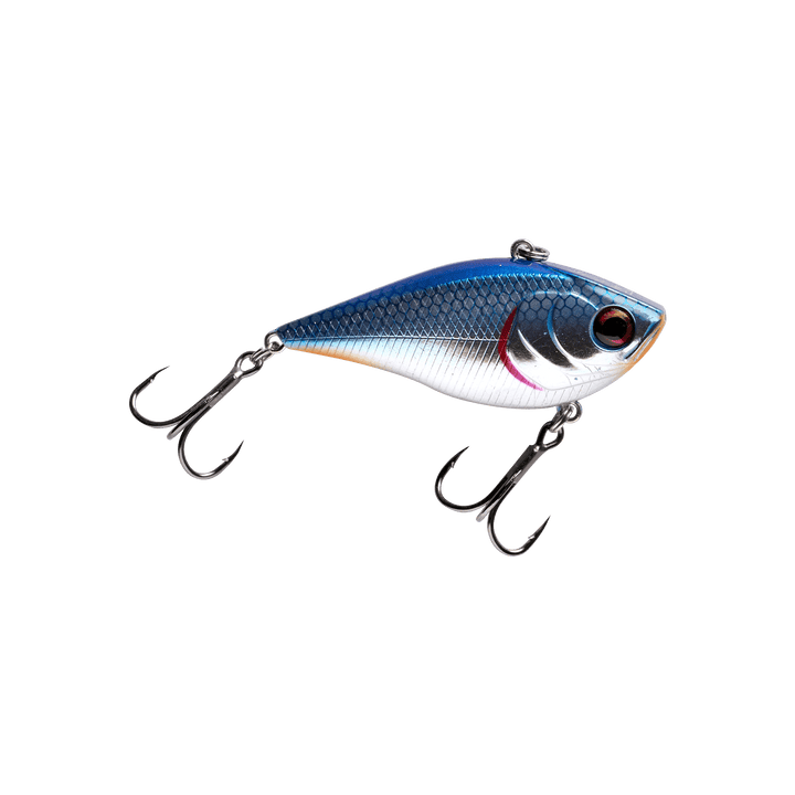 Vicious Fishing Lipless Crankbait Blue Chrome Trapper Lipless