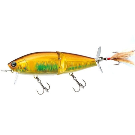 DUEL ハードコア　ノイズィーJr　ナマズSP　ゴールドレッドヘッド　1個 yo-zuri-topwater-gold-ayu-